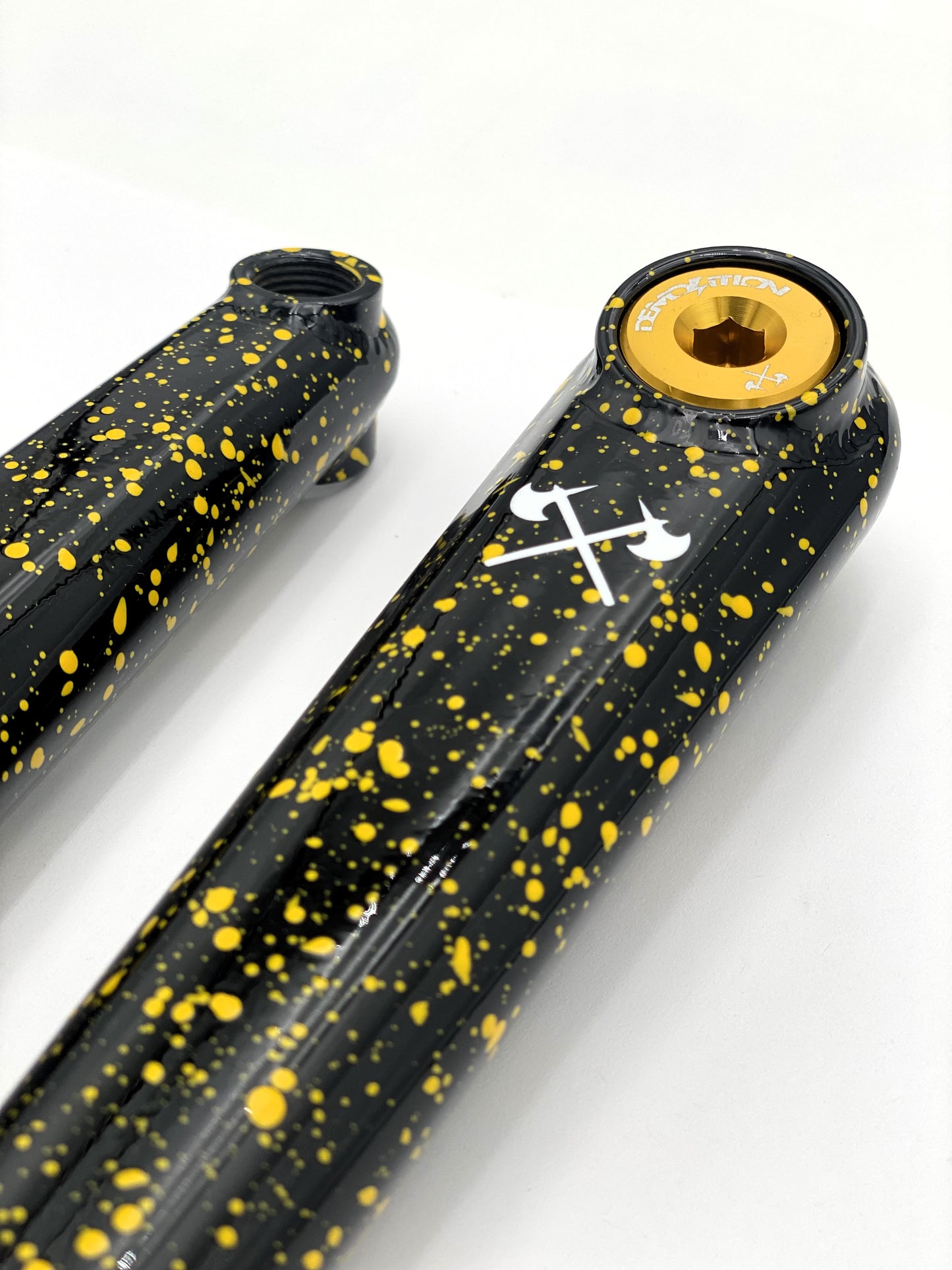 Demolition Revolt 24mm Cranks Limited Edition Splatter Versions