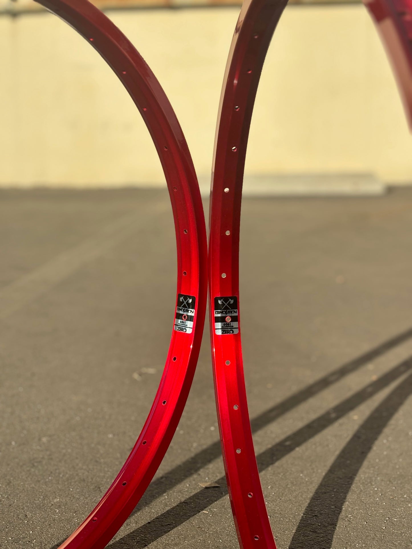 Demolition Zero 26" Rim - Limited Edition Candy Apple Red