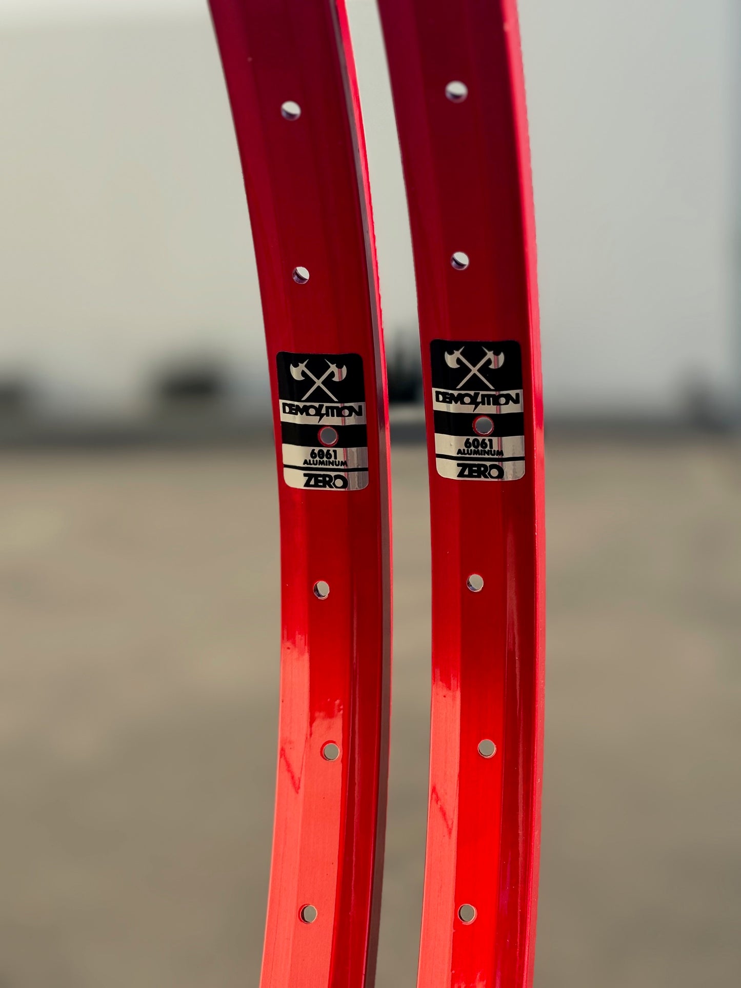 Demolition Zero 26" Rim - Limited Edition Candy Apple Red