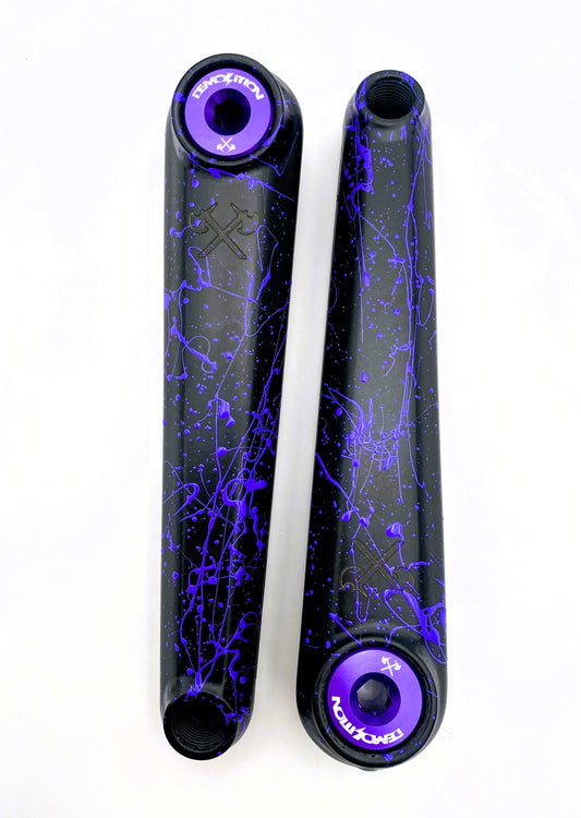 Demolition Revolt 24mm Cranks Limited Edition Splatter Versions