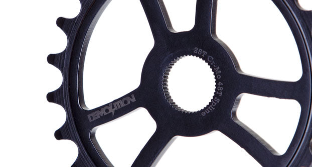 Demolition Mugatu Chromoly Spline Drive Sprocket